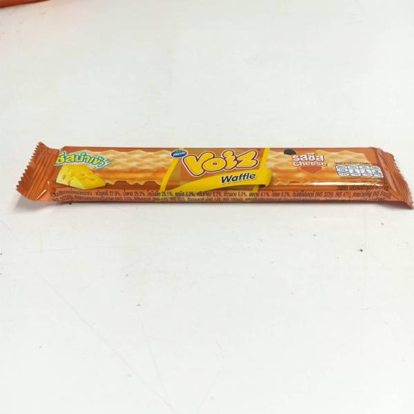 วาฟเฟิล รสชีสและข้าวพอง ตราวอยซ์