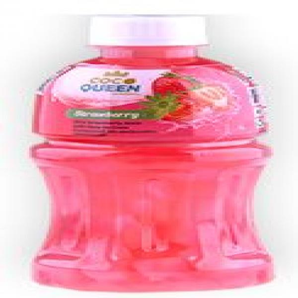25% Strawberry Juice with Nata De Coco