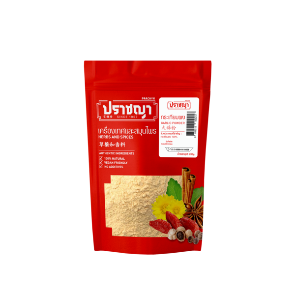 กระบวนการผลิตสมุนไพรและเครื่องเทศ