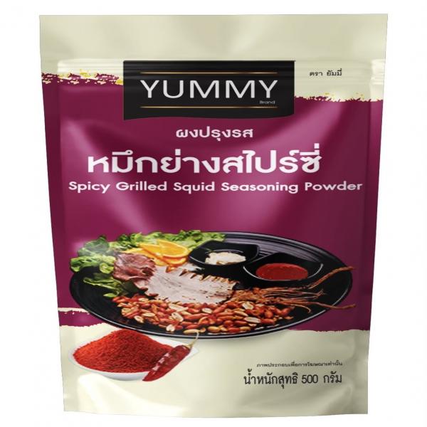 ผงปรุงรส รสหมึกย่างสไปร์ซี่