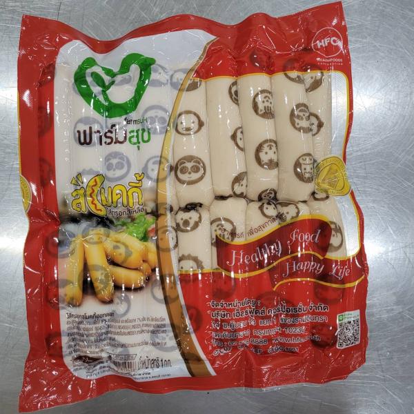 ไส้กรอกฮอทดอกการ์ตูน