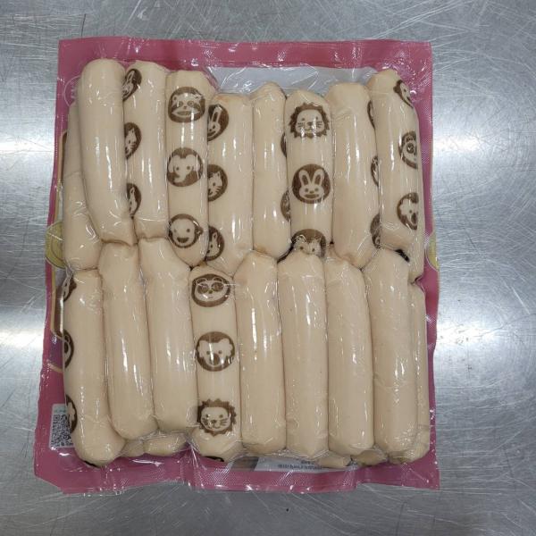 ไส้กรอกฮอทดอกการ์ตูน