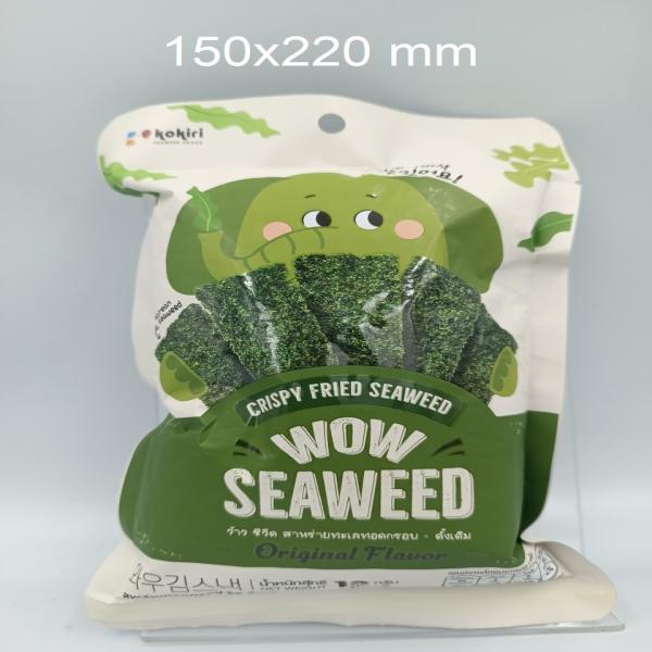 WOW SEAWEED CRISPY FRIED SEAWEED ORIGINAL FLAVOUR KOKIRI BRAND