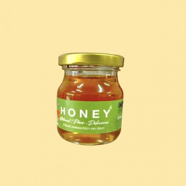 น้ำผึ้งแท้ เกสรดอกไม้ป่า ตรา ลัดดา (ขวดแก้ว)