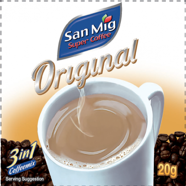 ซาน มิก คอฟฟี่ ออริจินอล 3 อิน 1 คอฟฟี่มิกซ์
