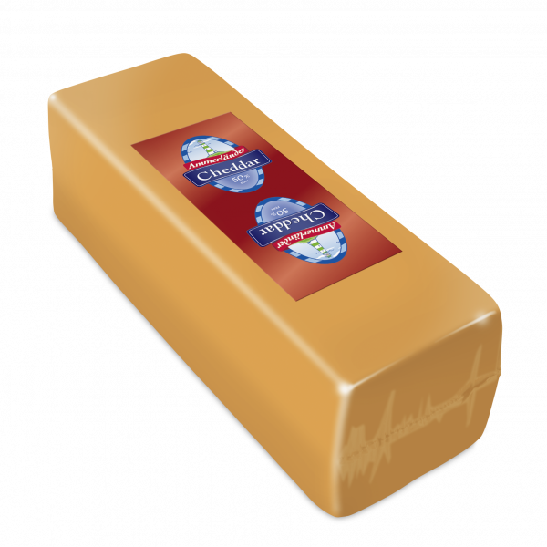 เรดเชดด้าชีส ชนิดก้อน (เนยแข็งชนิดเนมชีส) (ตราโฮเรก้า)