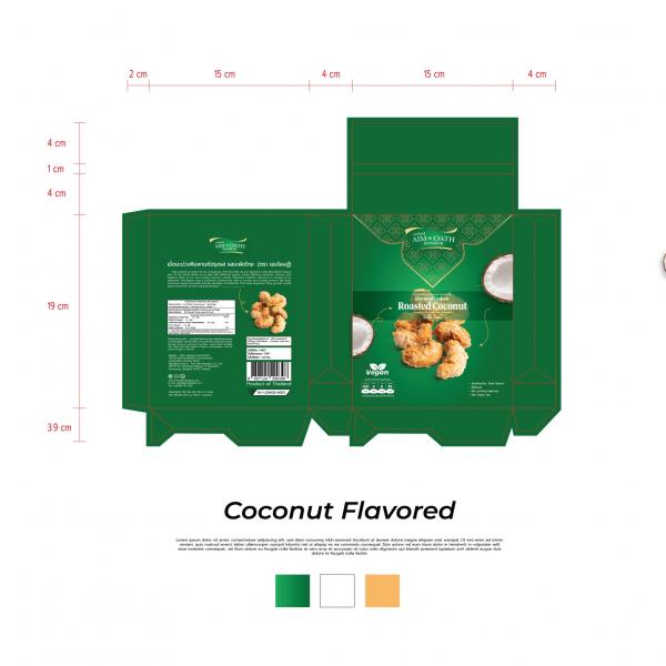 Flavored Cashew, Roasted Coconut
