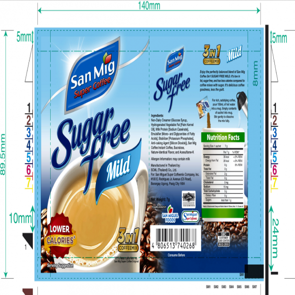 San Mig Coffee Sugar Free Mild