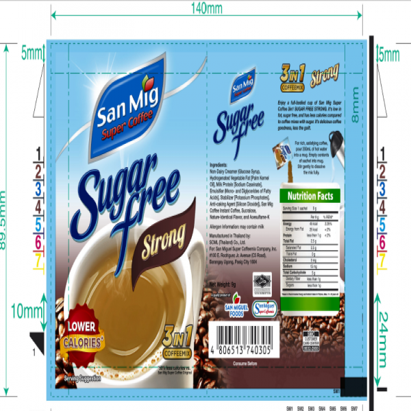 ซาน มิก คอฟฟี่ ชูการ์ ฟรี สตรอง