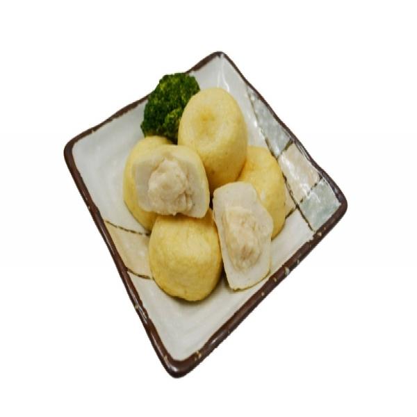 FISH TOFU STUFFED WITH TRUFFLE FLAVOURED SAUCE