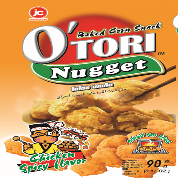 ขนมข้าวโพดอบกรอบรสไก่ทอด