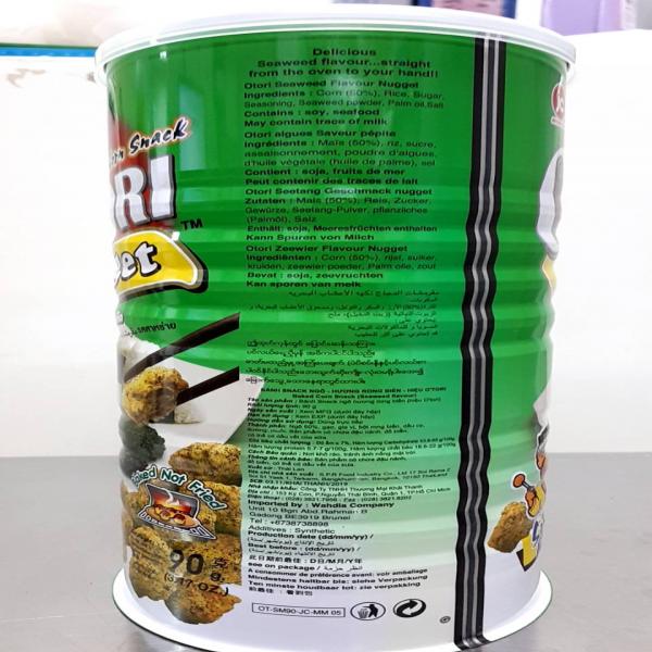 Baked corn snack Seaweed flavor