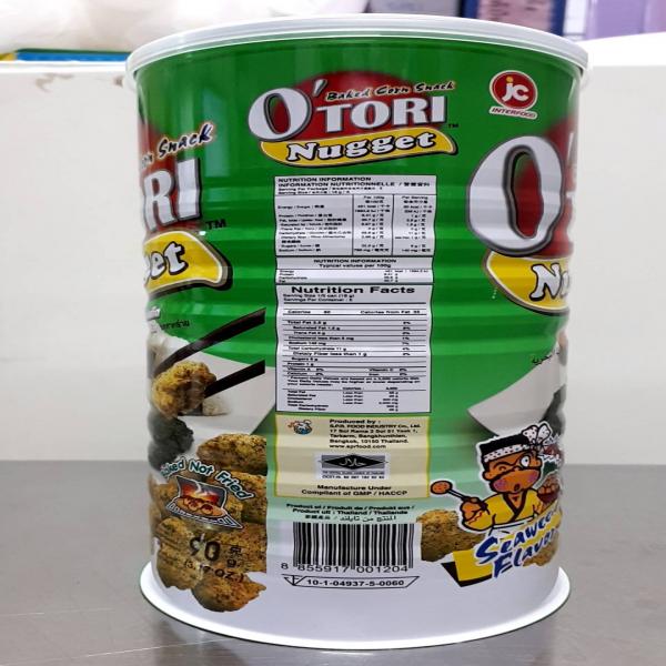 Baked corn snack Seaweed flavor