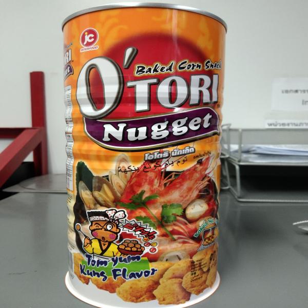 ขนมข้าวโพดอบกรอบรสต้มยำกุ้ง