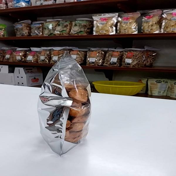 ขนมปั้นสิบไส้ไก่หยอง+น้ำพริกเผา