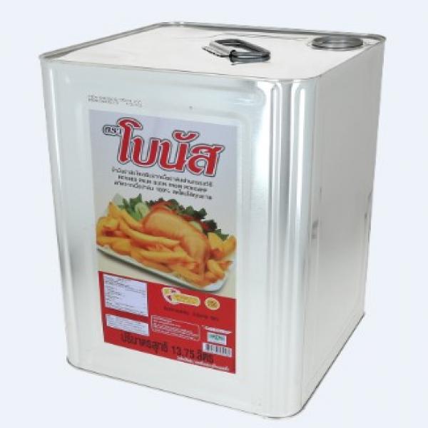 น้ำมันปาล์มโอเลอีนจากเนื้อปาล์มผ่านกรรมวิธี ปี๊บ 13.75 ลิตร