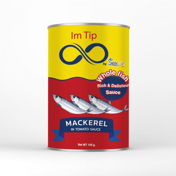 ปลาแมคเคอเรลในซอสมะเขือเทศ