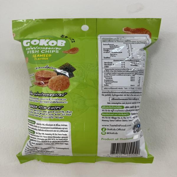 Fish Chips Seaweed Flavour GoKob Brand