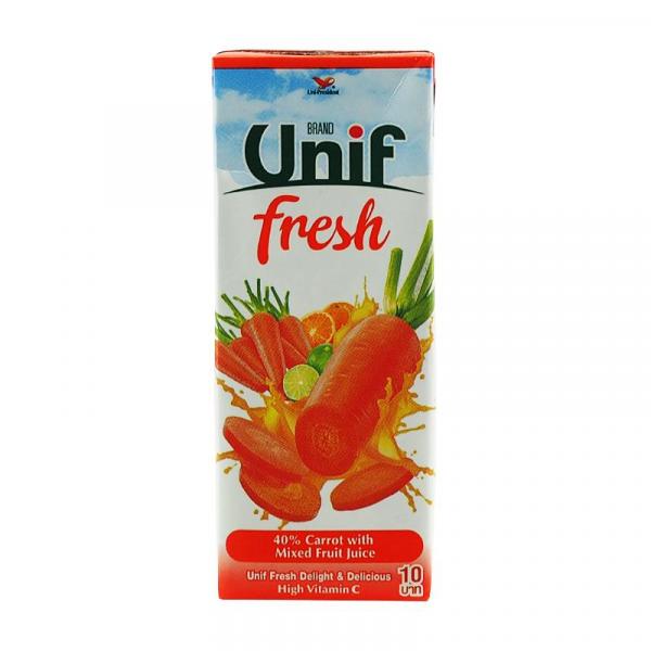 40% Carrot With Mixed Vegetable and Fruit Juice (Carrot, Apple,  Pineapple,Orange, Lemon) From Concentrate