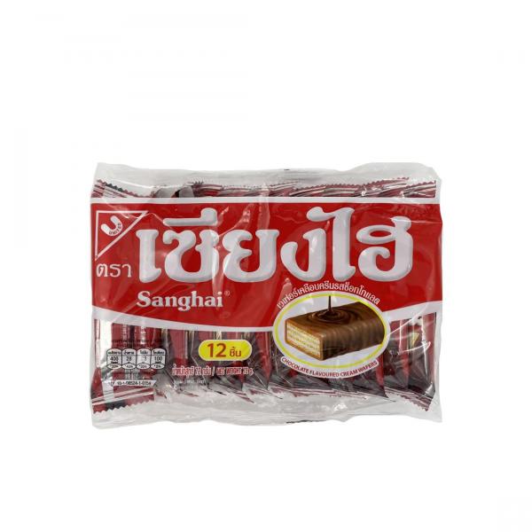 เวเฟอร์เคลือบครีมรสช็อกโกแลต