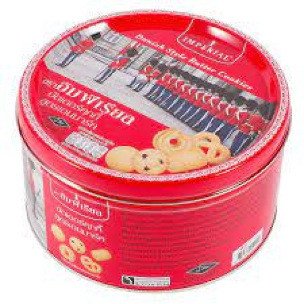 Danish Style Butter Cookies (Red)