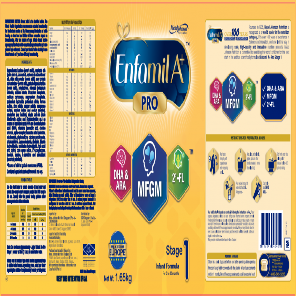 ENFAMIL  A+ PRO STAGE 1
