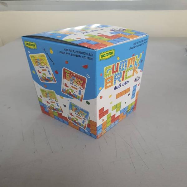 กัมมี่บริก -วุ้นเพ็กทินสำเร็จรูป กลิ่นผลไม้รวม (ส้ม,แอ็ปเปิ้ล, สตรอเบอร์รี่ ,ทุตตี้ฟรุตตี้)