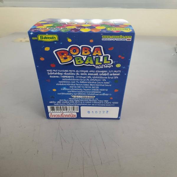 กัมมี่ไข่มุก - วุ้นเพ็กทินสำเร็จรูป กลิ่นผลไม้รวม (ส้ม,แอ็ปเปิ้ล, สตรอเบอร์รี่ ,ทุตตี้ฟรุตตี้)