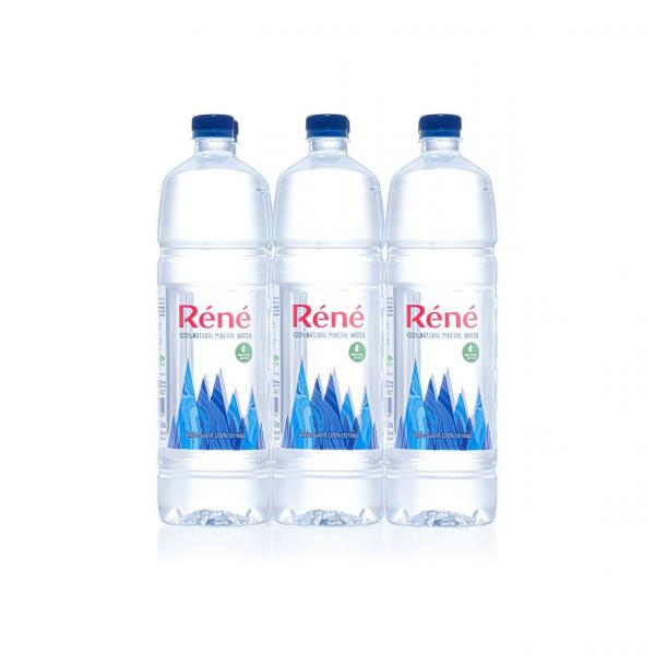 100% Natural Mineral Water Rene brand