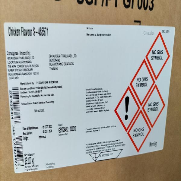 CHICKEN FLAVOUR S-486571 / PT GIVAUDAN INDONESIA / INDONESIA