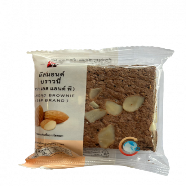 อัลมอนด์บราวนี่