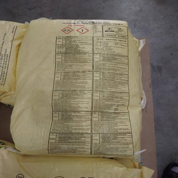POTASSIUM HYDROXIDE 95% FLAKE - UNID CO..LTD / KOREA