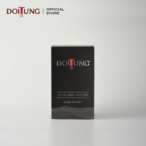 Dark Roasted Ground Peaberry Coffee (DoiTung Brand)