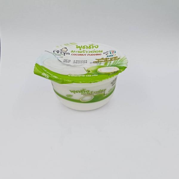 พุดดิ้งมะพร้าวอ่อน