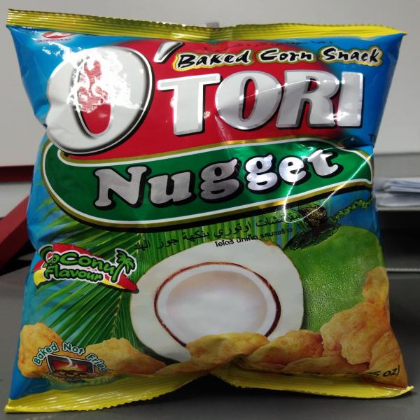 ขนมข้าวโพดอบกรอบรสมะพร้าว