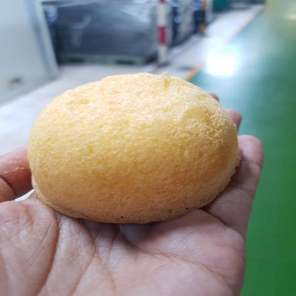 พัฟเค้กสอดไส้ครีมนมฮอกไกโด