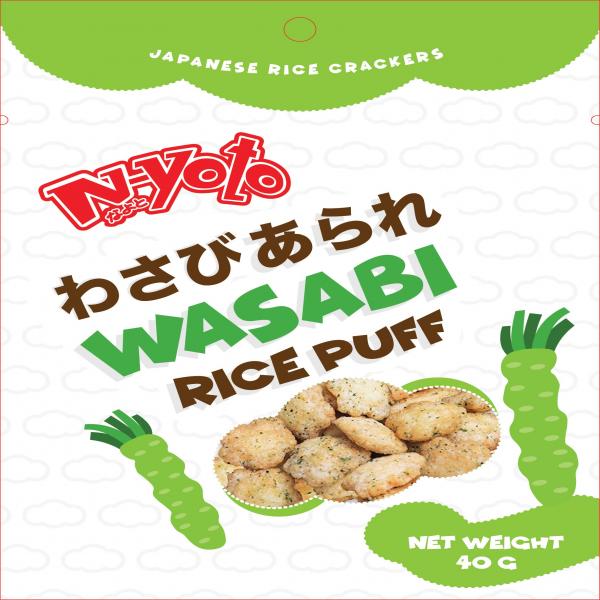 Wasabi Rice Puff