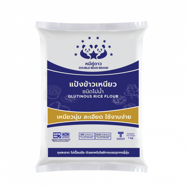 แป้งข้าวเหนียวชนิดโม่น้ำ