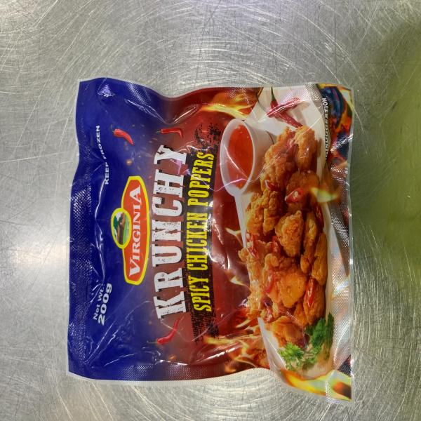 KRUNCHY SPICY CHICKEN POPPERS 200 G