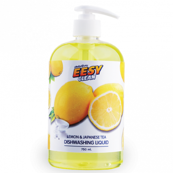 DISHWASHING LIQUID EESY CLEAN LEMON & JAPANESE TEA 750 ml