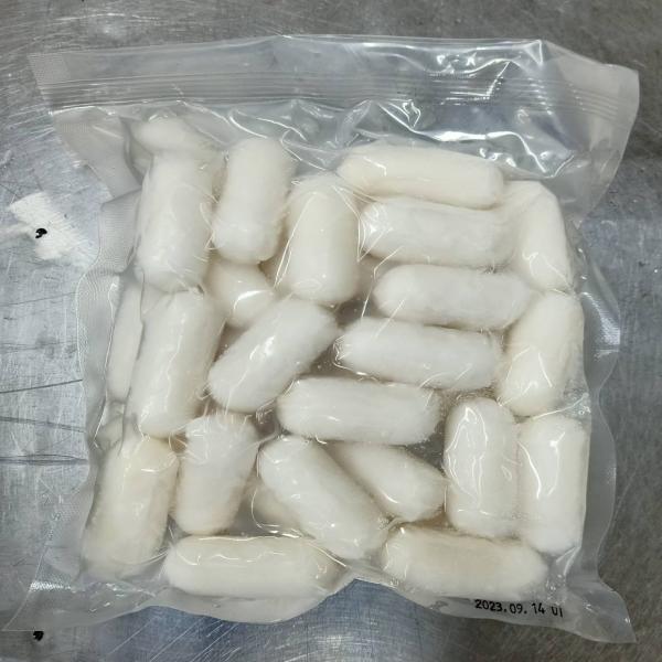 FROZEN RICE CAKE WITH  CHEESE  FILLED (CHEESE TTEOKBOKKI)