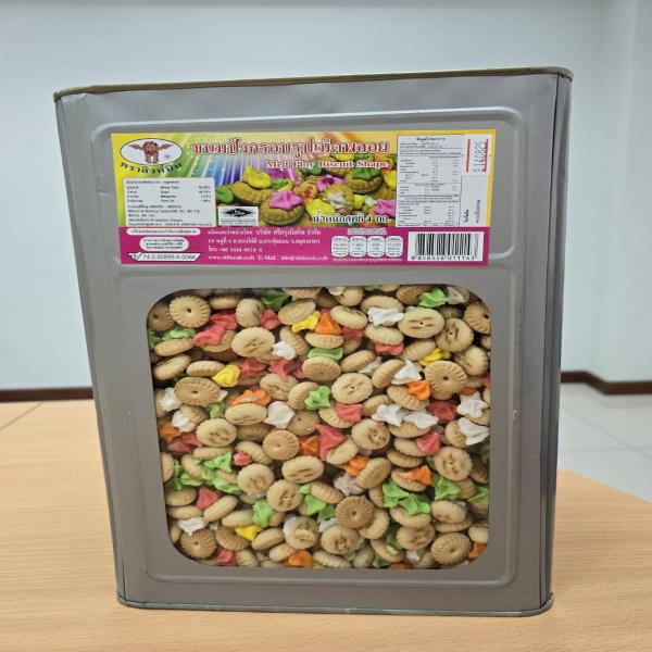 ขนมปังกรอบรูปเม็ดพลอย