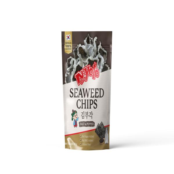 Seaweed Chips Salt & Pepper