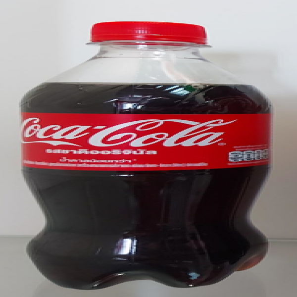 เครื่องดื่มโคคา - โคลา (โค้ก) น้ำตาลน้อย ขวดพลาสติก