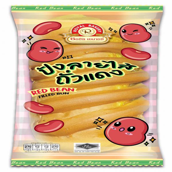 ปังลายไส้ถั่วแดง