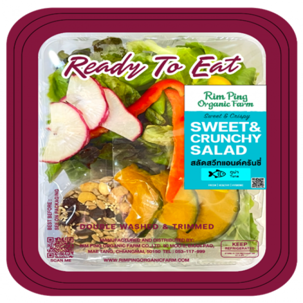 สวีทแอนด์ครันชี่สลัดทูน่า (แบบบรรจุถาด)