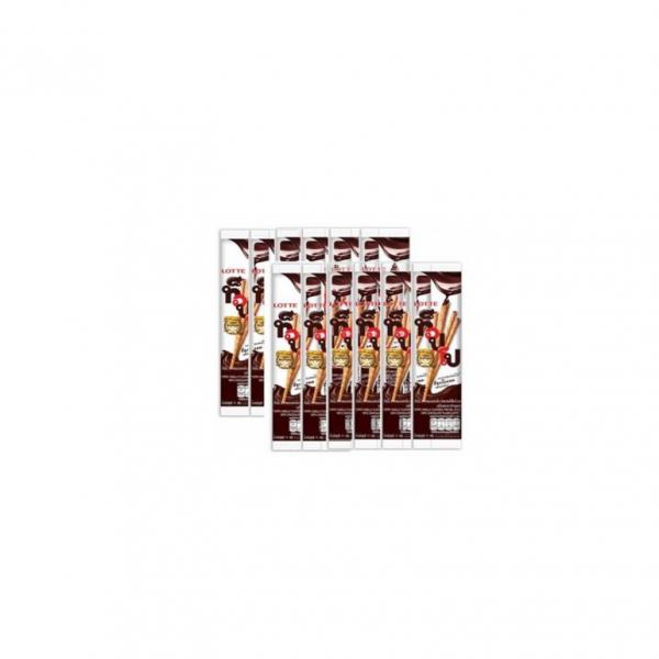 ท็อปโป เพรทเซลแบบแท่งรสโกโก้สอดไส้คอมพาวน์ช็อกโกแลต