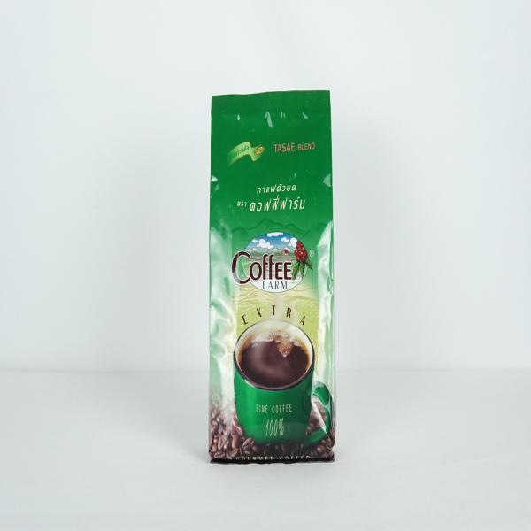 กาแฟแท้คั่ว ตราคอฟฟี่ฟาร์ม สูตร 2 ท่าแซะเบลนด์