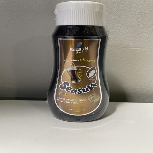 Concentrated sarsi flavour syrup