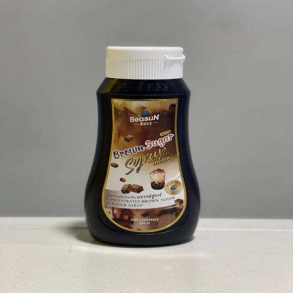 Concentrated brown sugar flavour syrup